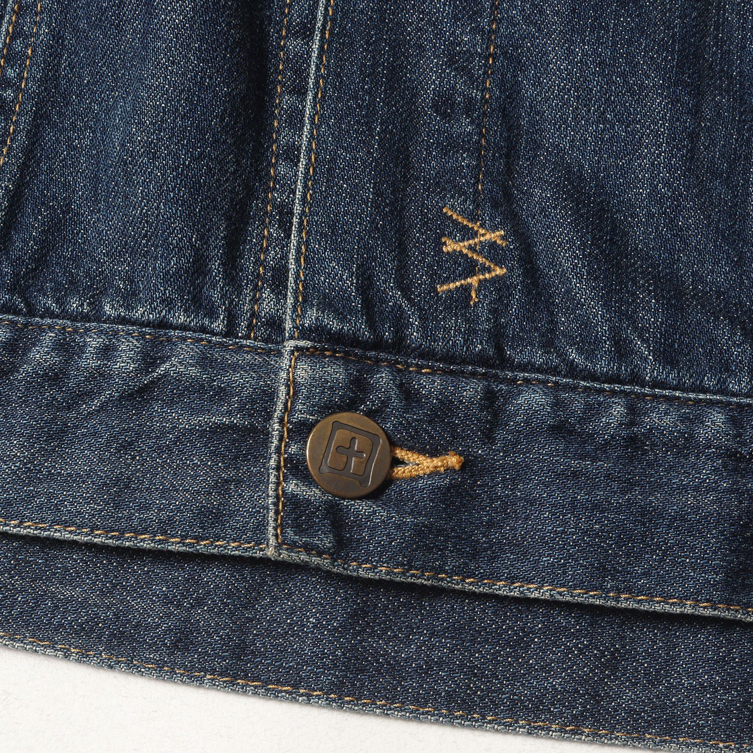 Ksubi スビ ジャケット インディゴ サイズ:M | ダメージ加工 デニム 