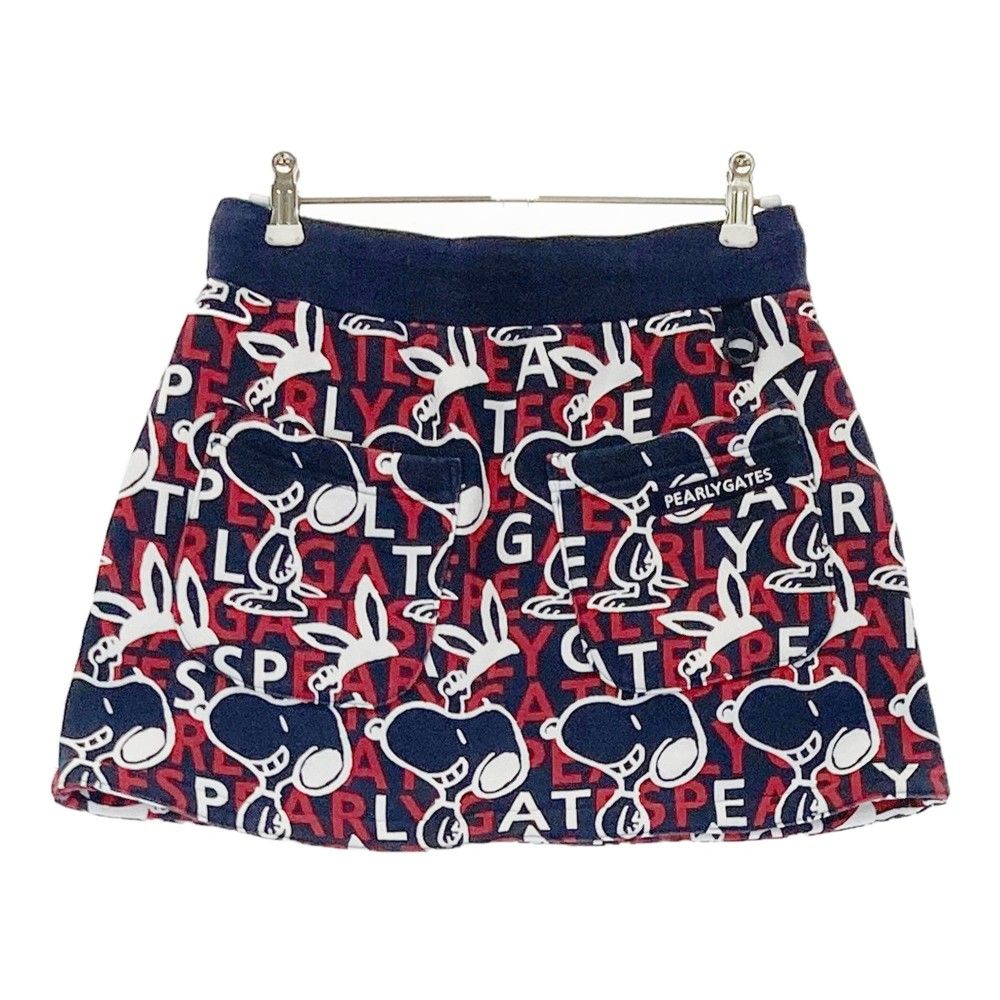 パーリーゲイツ♡スヌーピー 冬用プリーツスカート サイズ0