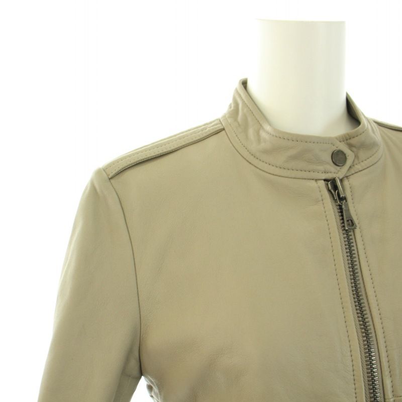 セオリー　ライダースジャケット　シングル　ラムレザー　BAVEWICK.L　S セオリー theory ニュースムースレザーベイブウィックエル NEW SMOOTH