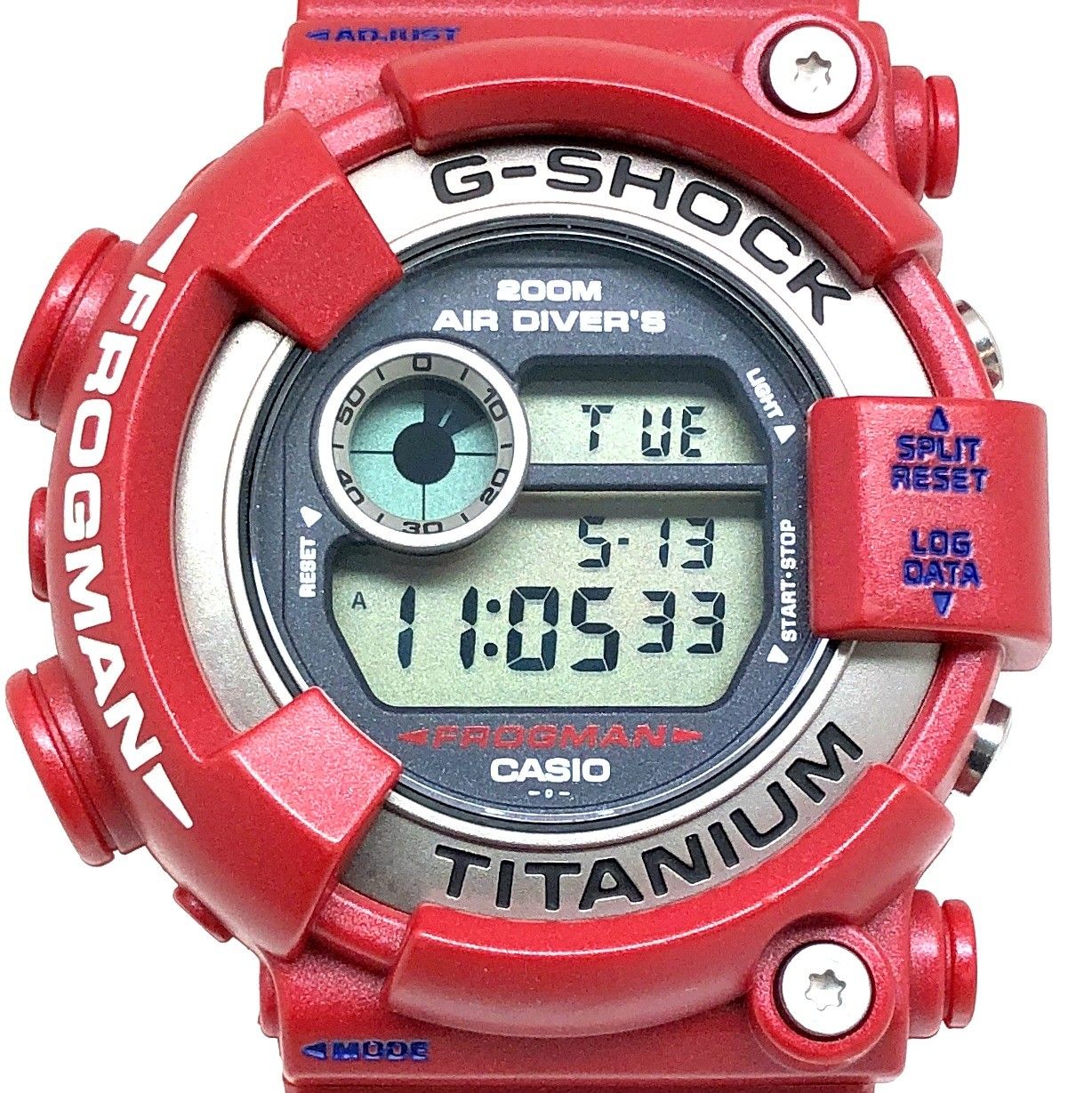 4)G-SHOCK/Gショック FROGMAN/フロッグマン スケルトン 替え