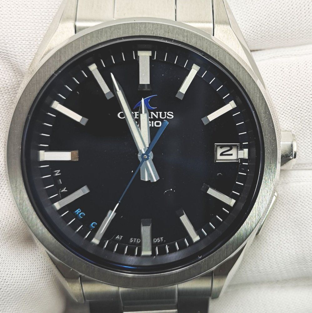 CASIO カシオ OCW-T200S-1AJF ブラック ケース 40.1×43.9mm 手首周り 20cm メンズ腕時計 JW-79