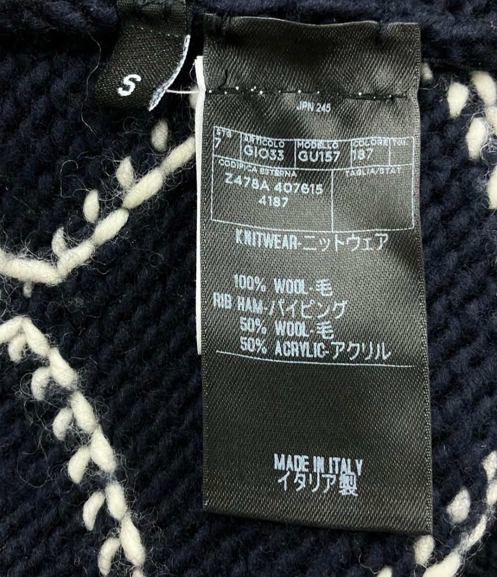 グッチ 長袖ニット ジップアップ ドライバーズニット メンズ