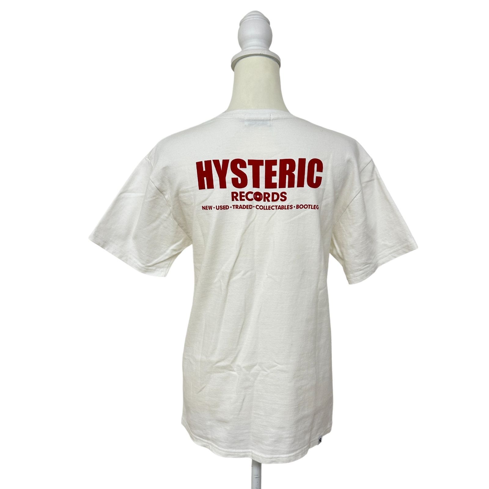 ☆美品☆ HYSTERIC GLAMOUR ヒステリックグラマー Tシャツ 半袖 フロントプリント カジュアル レディース ホワイト XS v-4  送料無料 - メルカリ