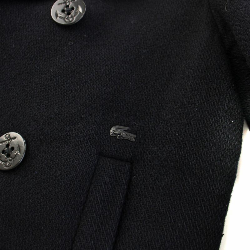 LACOSTE - 【値下げ】ラコステ ピーコート 赤チェック柄の通販