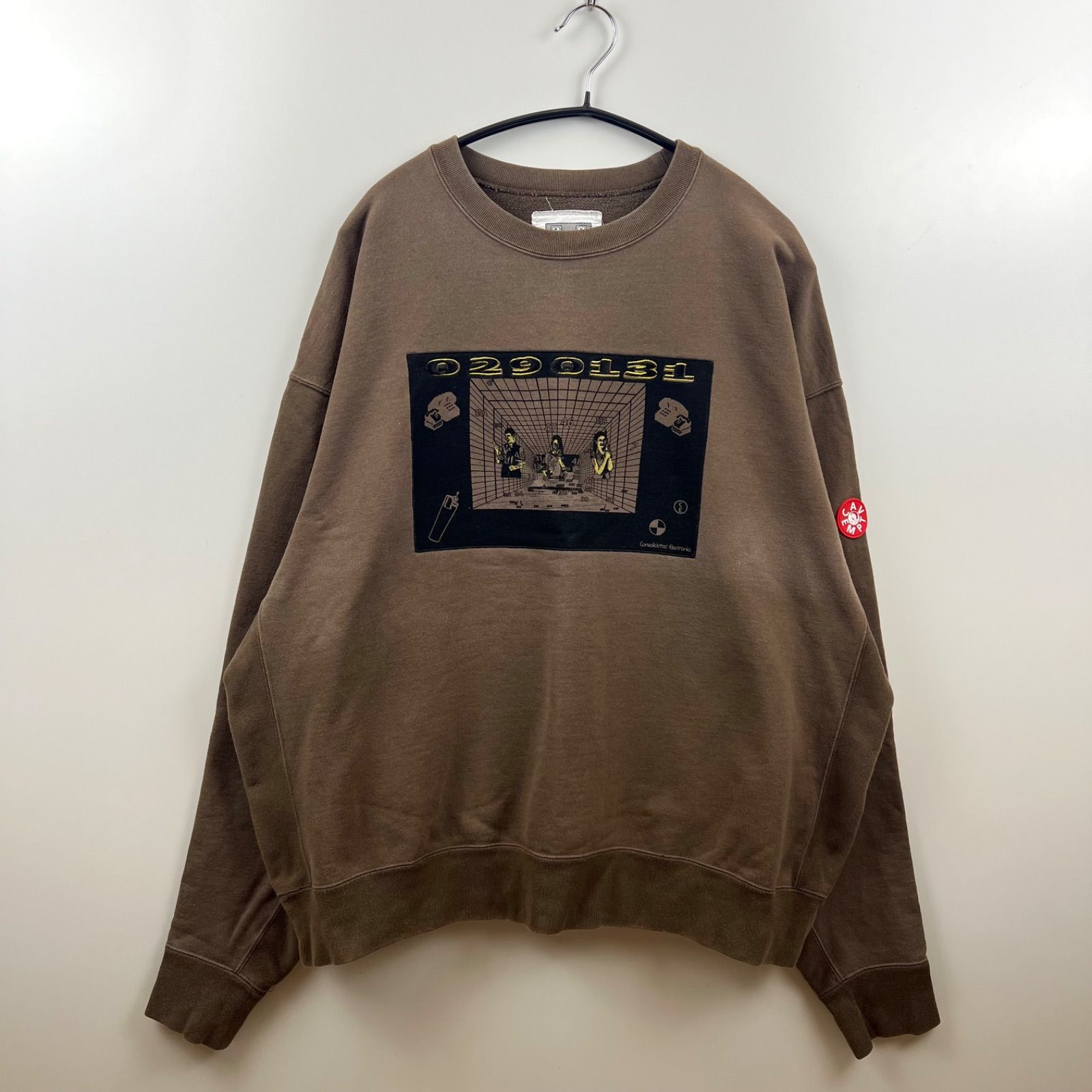C.E CAV EMPT スウェット　14AW Cav Empt C.E WASHED DIMENSIONS CREW NECK – unexpected store