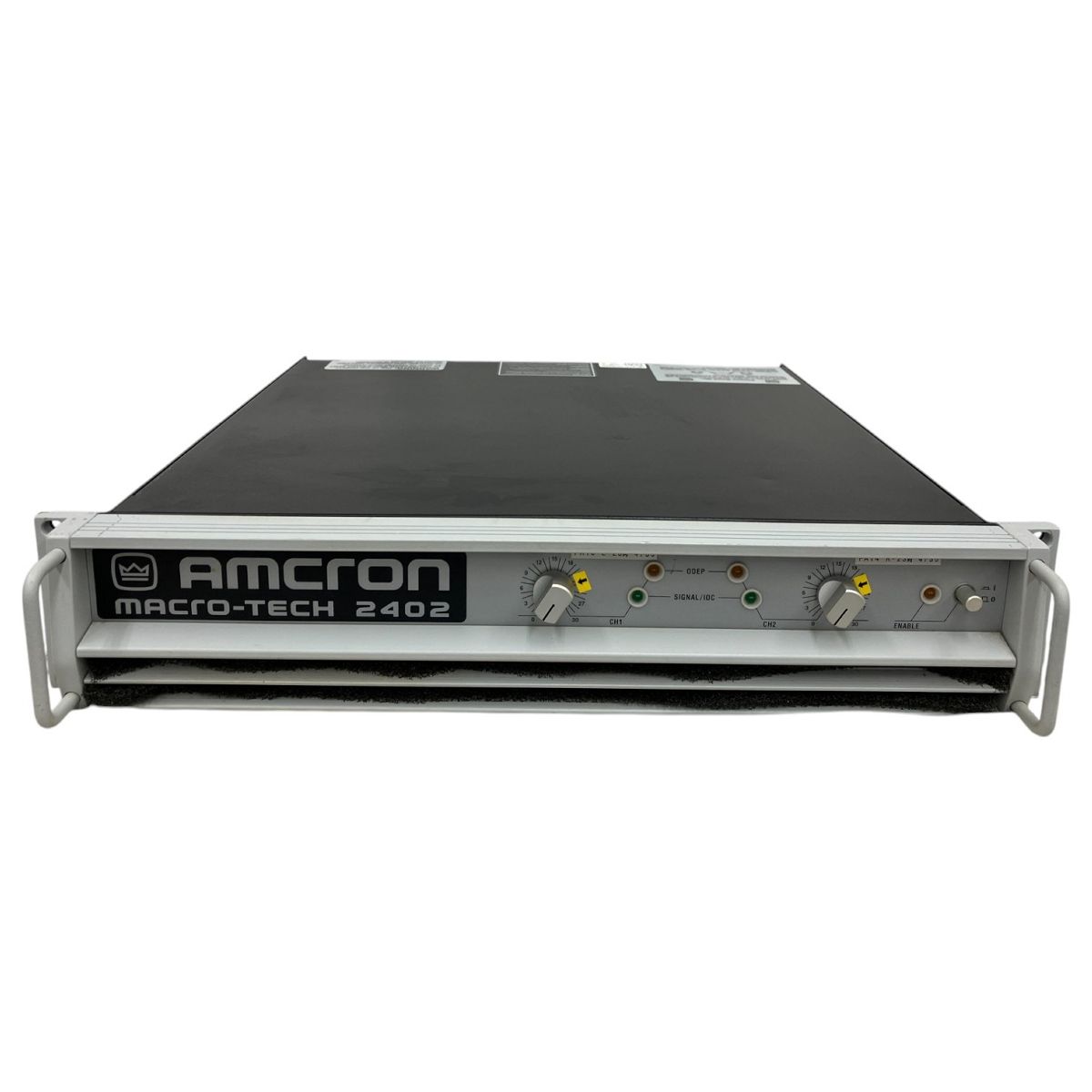 AMCRON Macro-Tech 2402 パワーアンプ オーディオ 音響機器 M9949851