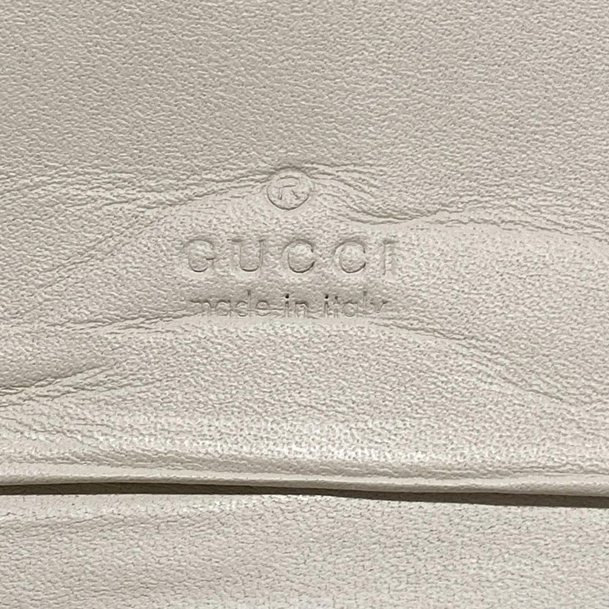 GUCCI(グッチ) 2つ折り財布 クイーン マーガレット 476072 アイボリー  