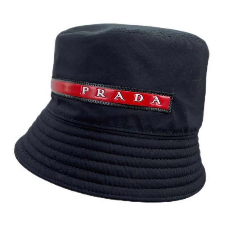 PRADA プラダ スポーツ ライン ナイロン キャップ ハット 帽子