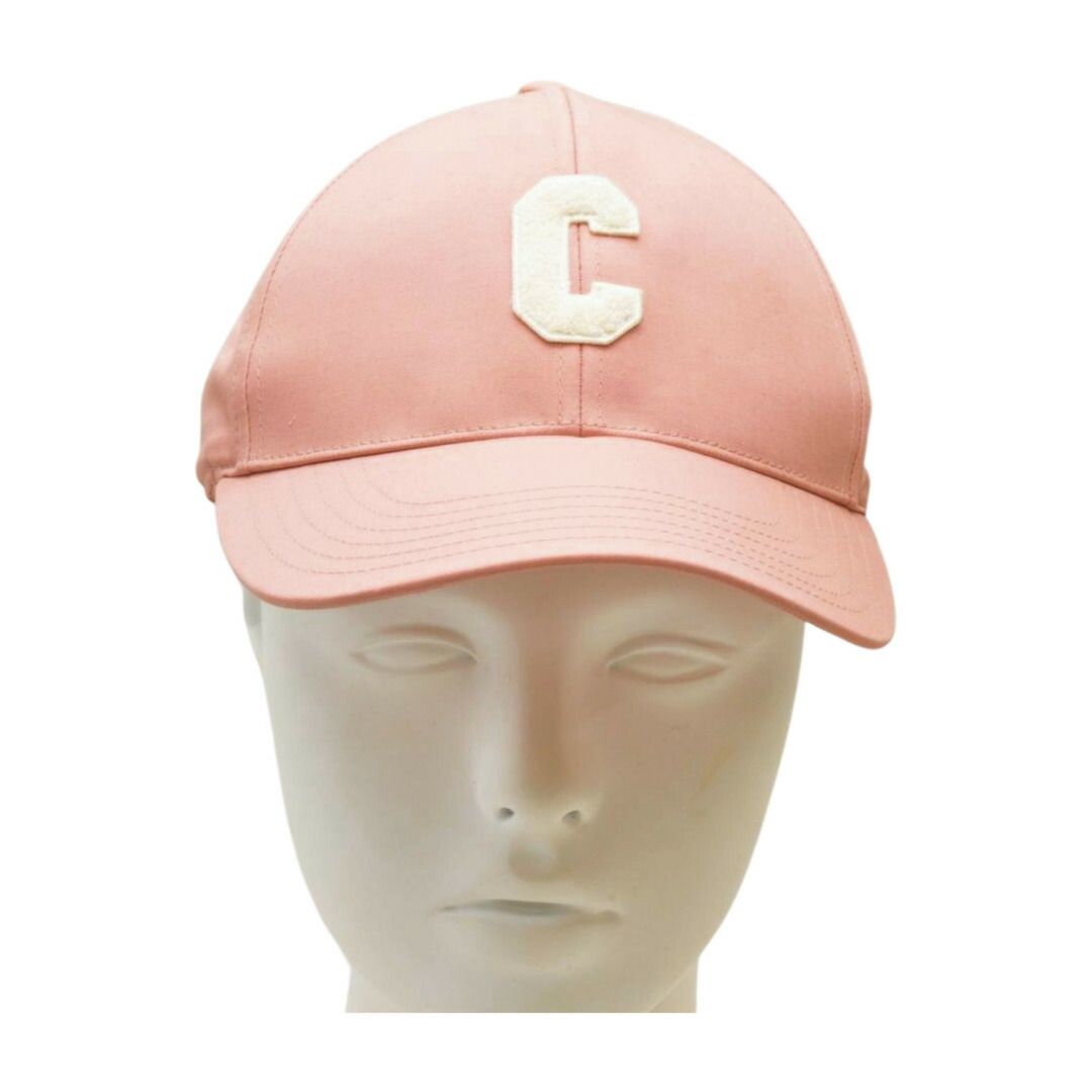 CELINE イニシャル ベースボールキャップ / コットン CELINE - セリーヌ 本物 CELINE 新作イニシャルベースボール