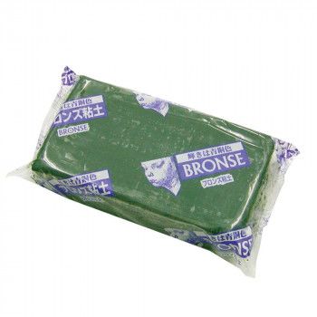 【新品・3営業日で発送】美濃粘土 ブロンズ粘土 1kg×10セット (1622323)