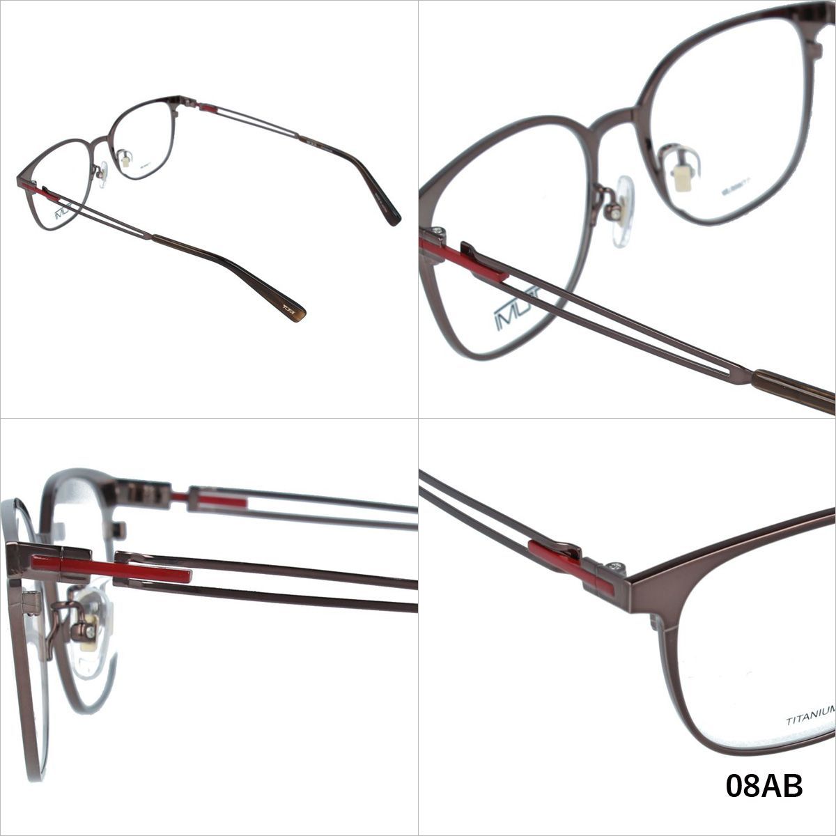 トゥミ メガネフレーム 伊達メガネ TUMI VTU061J 全3カラー 51サイズ