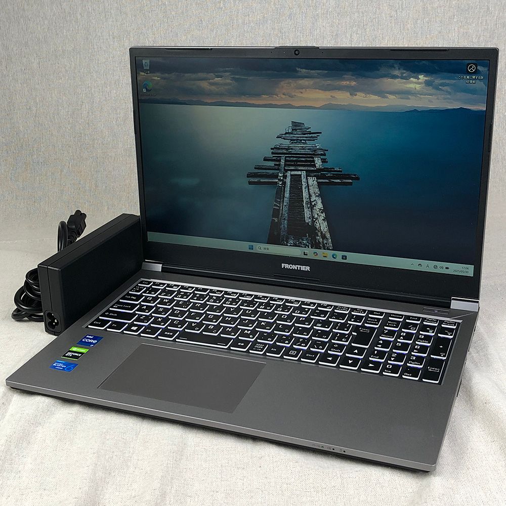 ゲーミングノート frontier corei7 GTX1660ti 32GB b55i4velcc3r75uf33ctta42oa7x