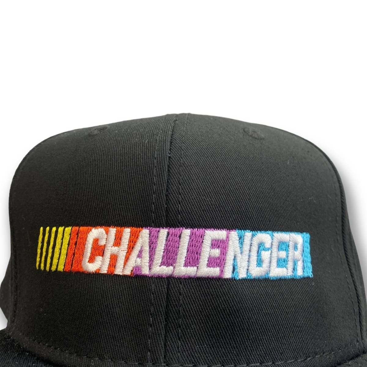 帽子 CHALLENGER22AW NATIONAL RACING CAP CHALLENGER / NATIONAL RACING CAP -Black-