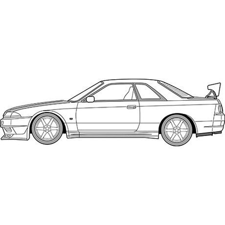 1/24 湾岸ミッドナイトシリーズ No.6 日産 スカイライン GT-R(R32)友也