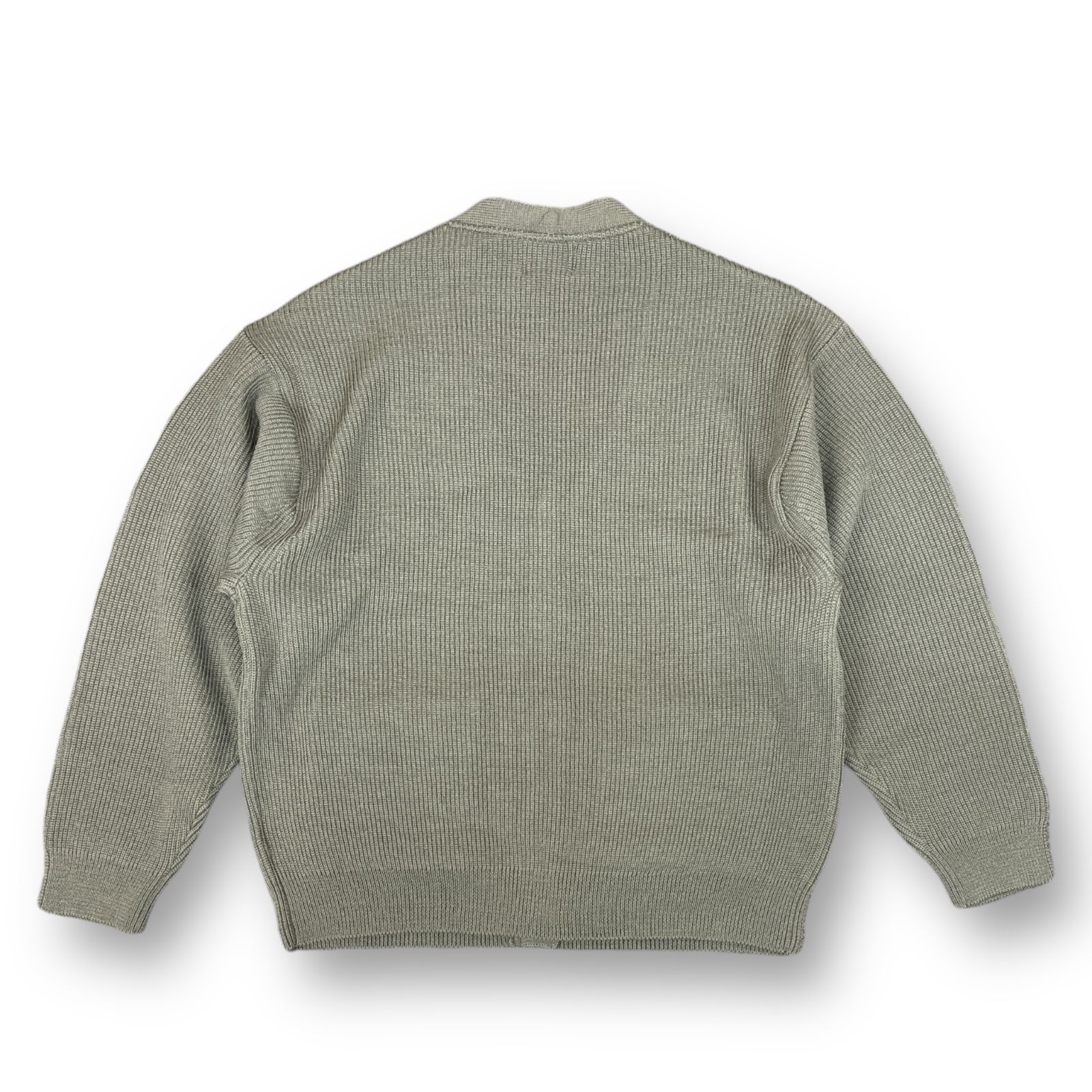 新品 定価30800円 EVCON (エビコン) / WOOL LOW GAUGE CARDIGAN 233