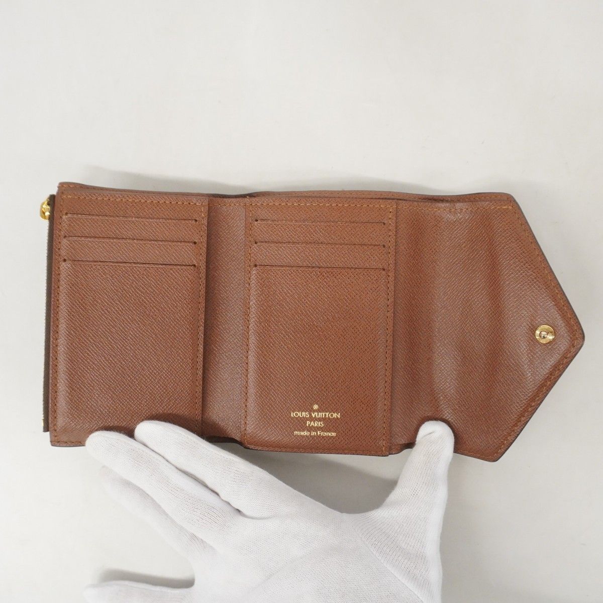 LOUIS VUITTON ルイヴィトン 三つ折財布 モノグラム ブラウン 5ga0997-h】ルイヴィトン 三つ折り財布 モノグラム