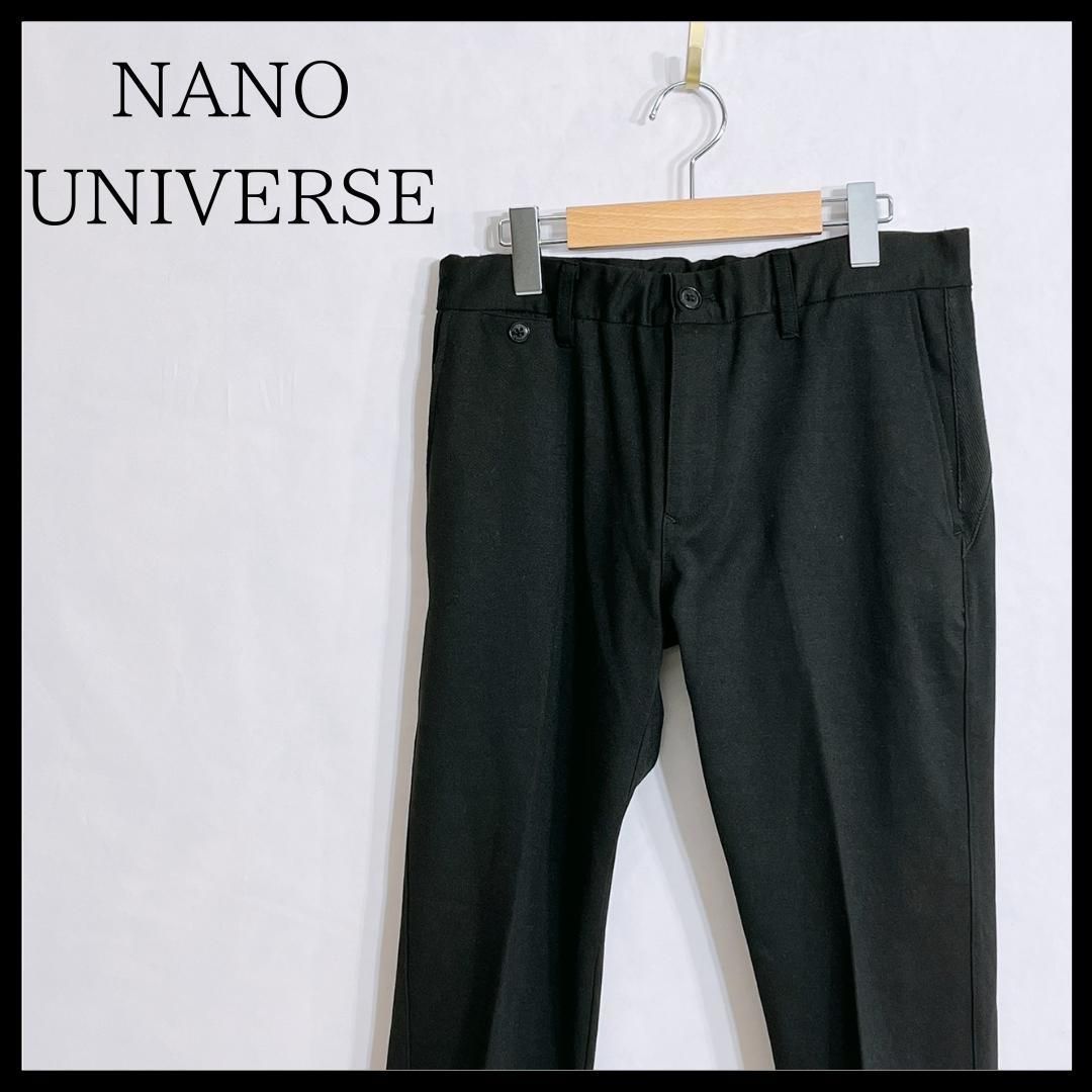 nano universe黒パンツスキニーパンツブラックパンツメンズMサイズ