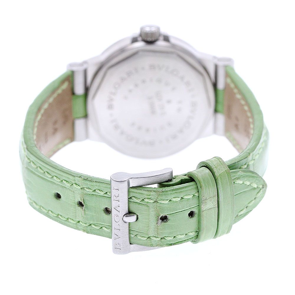 ブルガリ BVLGARI LCV29S ディアゴノ 11Pダイヤ 自動巻き レディース  