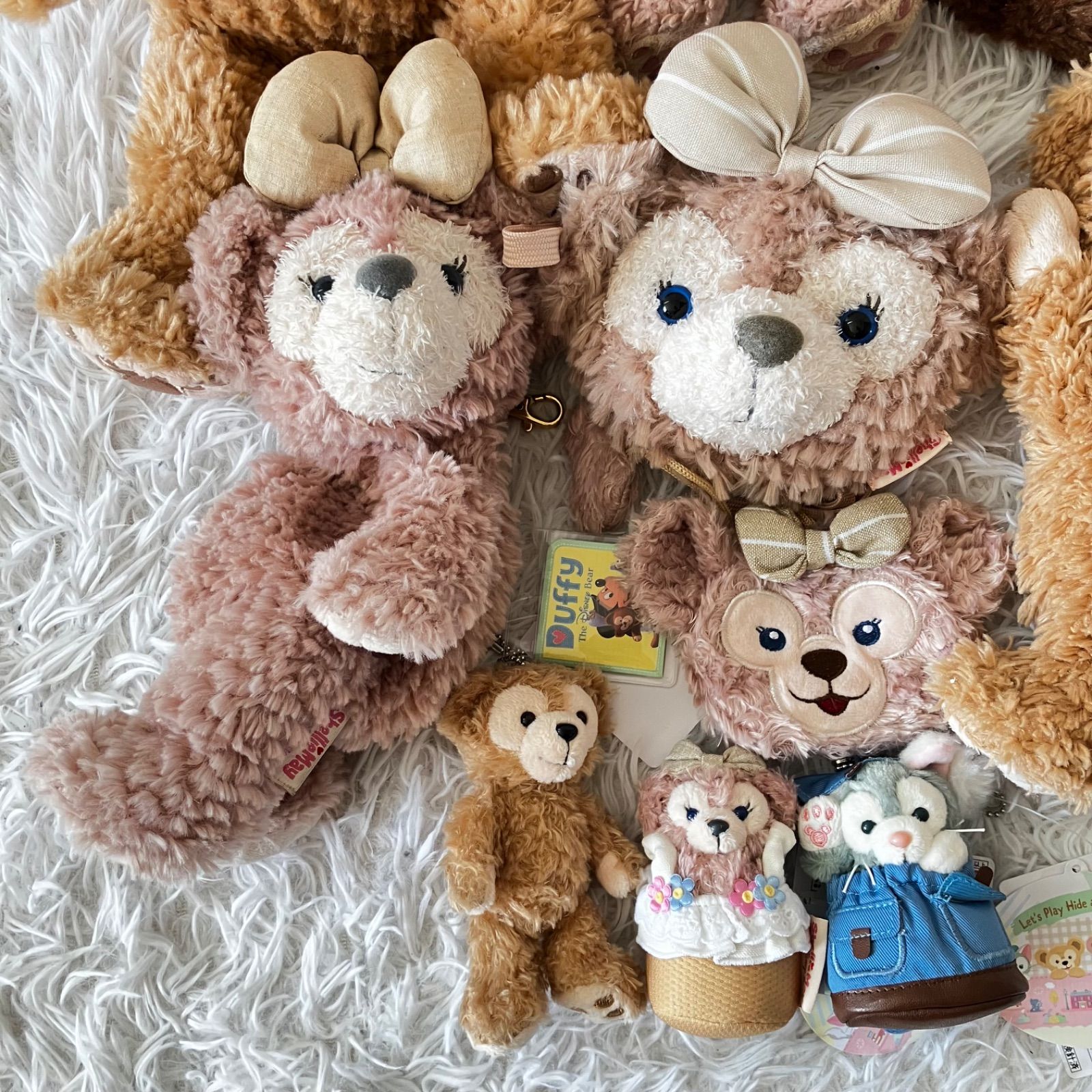 タグ付き✧︎未使用同然多数✧︎ダッフィー＆フレンズ ぬいぐるみセット 東京ディズニーリゾート シェリーメイ ダッフィー ぬいぐるみ 10