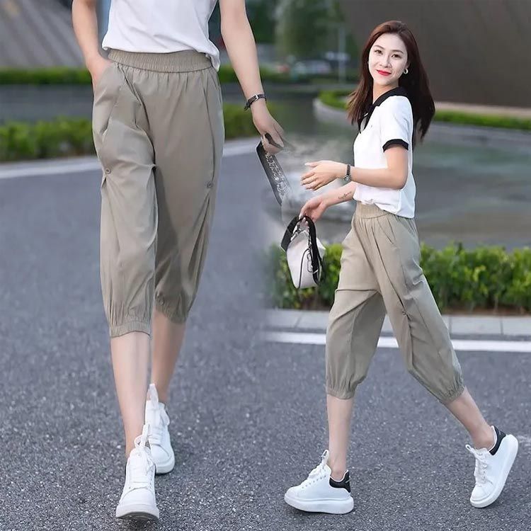 レディース サルエルパンツ ジャージ 接触冷感 ズボン 冷感
