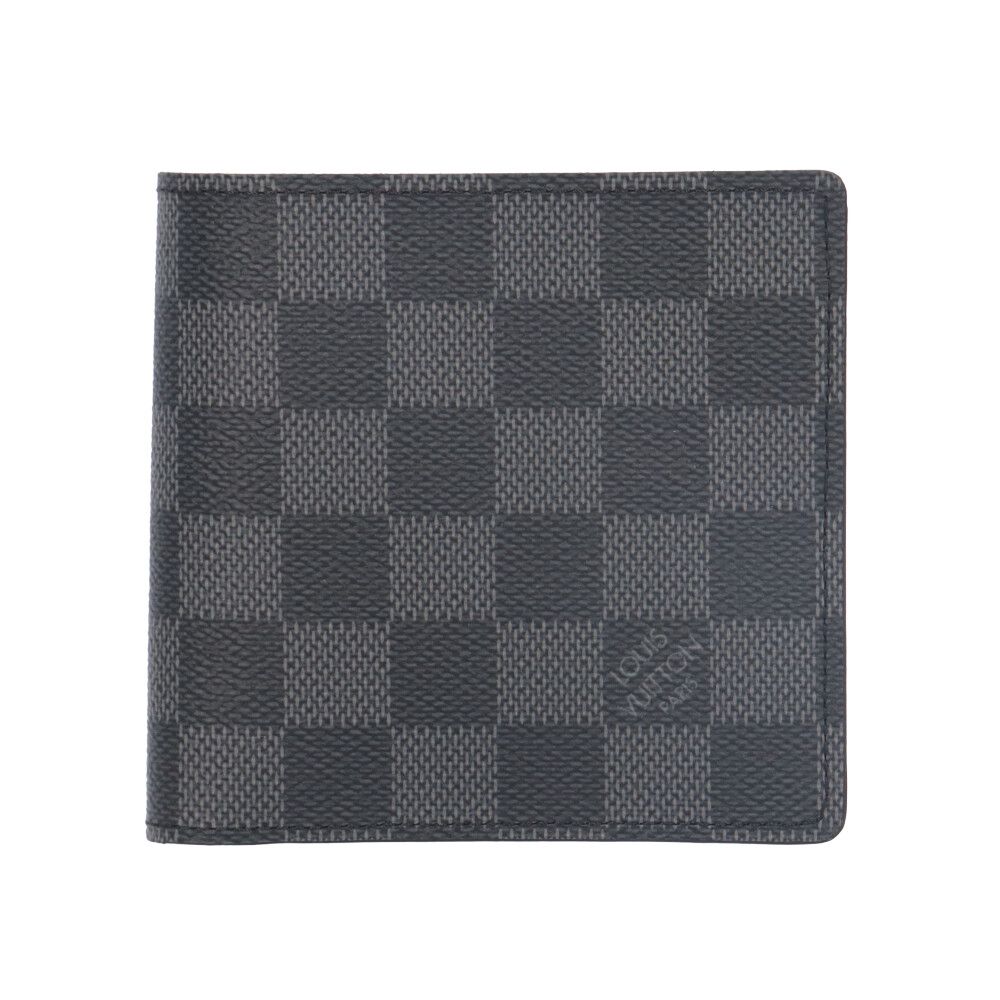 ルイヴィトン マルコ ダミエ グラフィット 二つ折り財布 ダミエグラフィットキャンバス N62664 メンズ LOUIS VUITTON ルイヴィトン ルイ ヴィトン