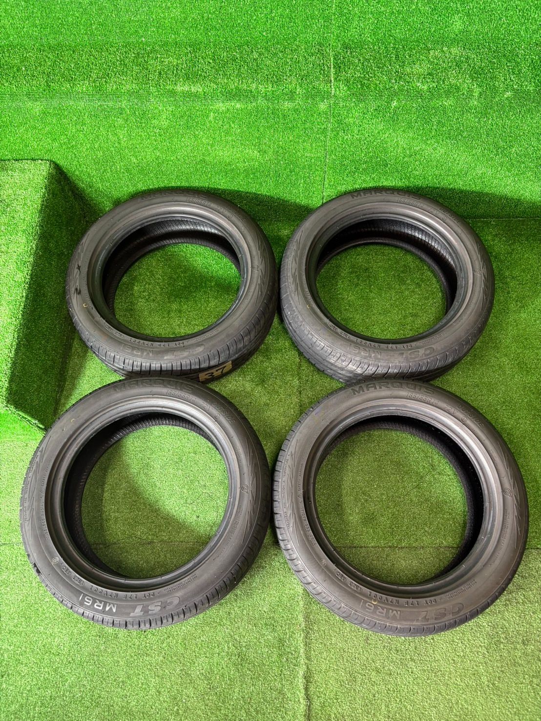 CST MARQUIS MR61 165/55R14 72V サマータイヤ 4本セット 残溝約