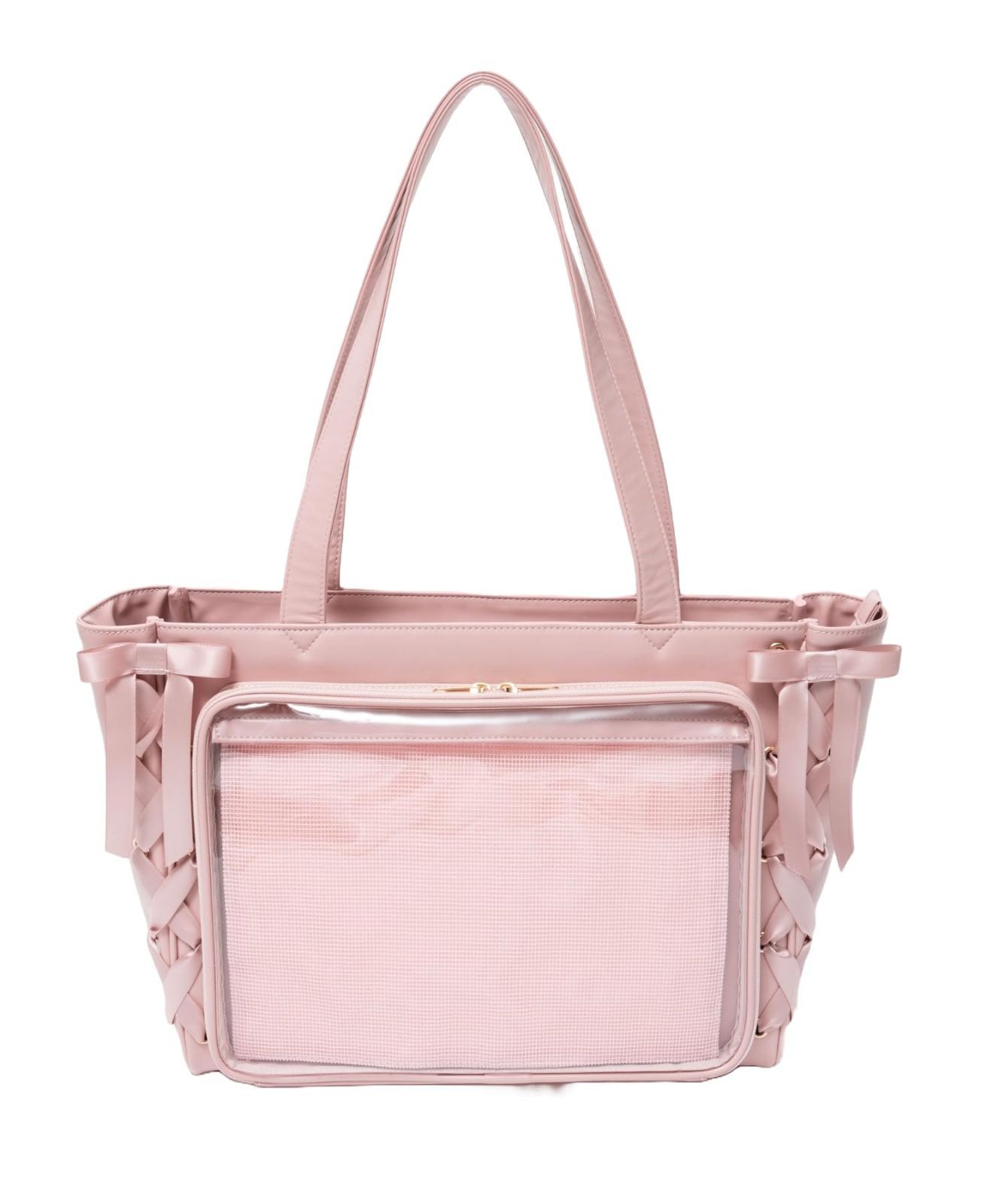 VIVAYOU リアルファー2wayスタッズ ベルト チェーン 付 バック VIVAYOU