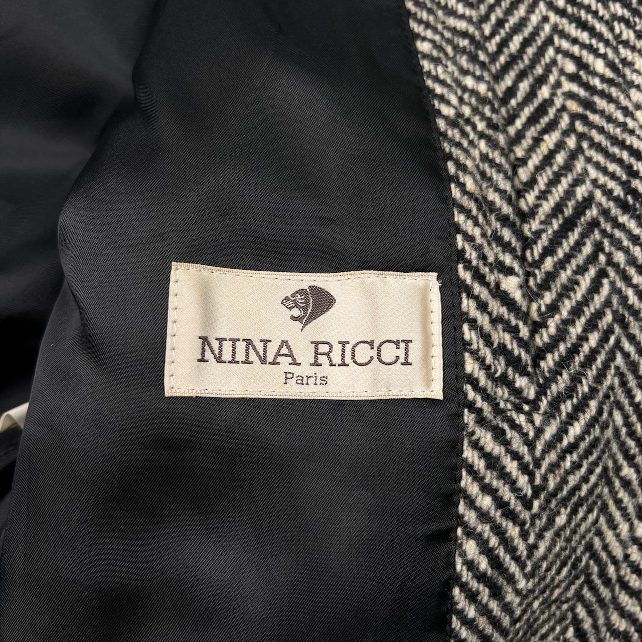 希少 レア vintage NINA RICCI ヴィンテージ ニナリッチ ネップ