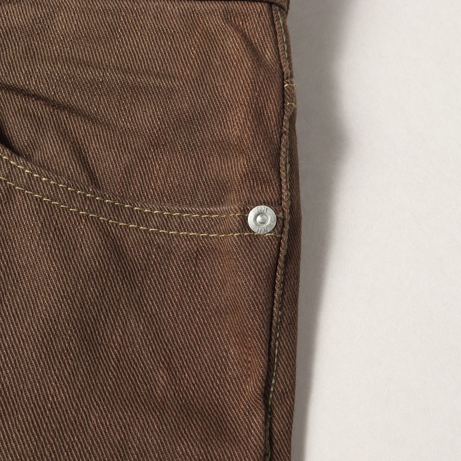 HECTIC ヘクティク パンツ シンチバック 2G.XX デニムパンツ XL - メルカリ