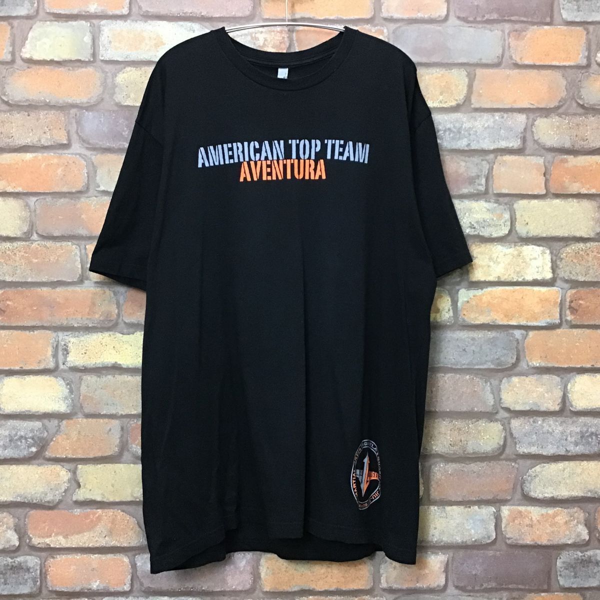 ME10-935☆GOODデザイン☆超BIG!!☆【American Top Team】ブラック 両面プリント 半袖 Tシャツ【メンズ XXL】 USA古着 ブラジリアン柔術 - メルカリ