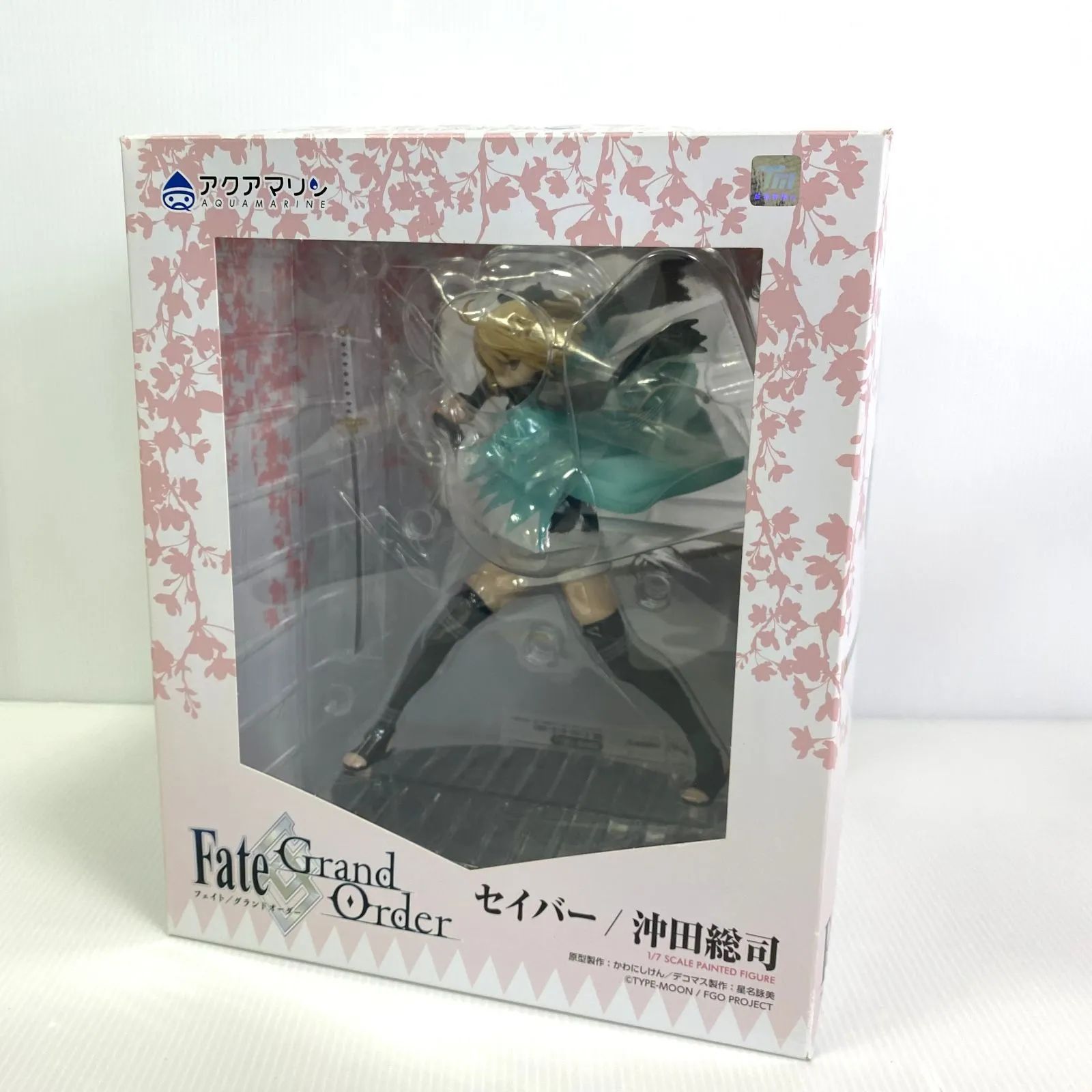 【中古】Fate/Grand Order　セイバー/沖田総司　アクアマリン 中古品】アクアマリン Fate Grand Order セイバー 沖田総司 フィギュア