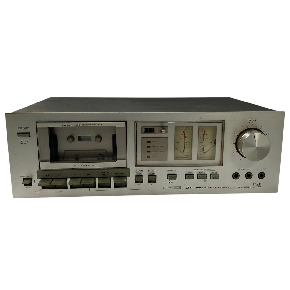 Pioneer CT-400 カセットデッキ パイオイア オーディオ 音響機材