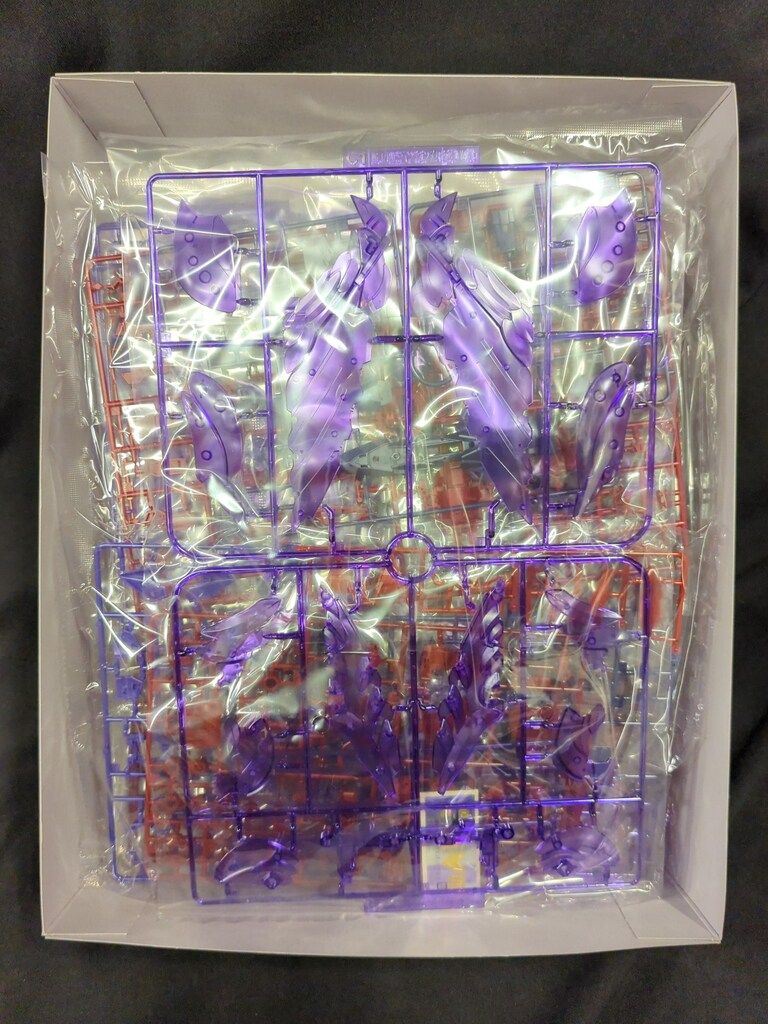 BANDAI SPIRITS MG 1|100 機動戦士ガンダムW ウイングガンダムゼロEW CROSS CONTRAST COLORS | CLEAR PURPLE LIMITED