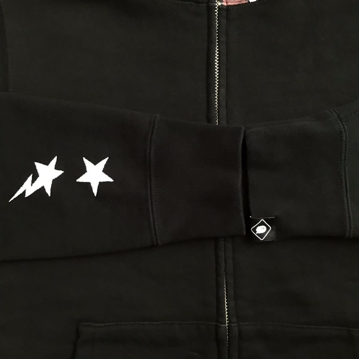 BAPE F.C.R.B SHARK FULL ZIP HOODIEベイプ