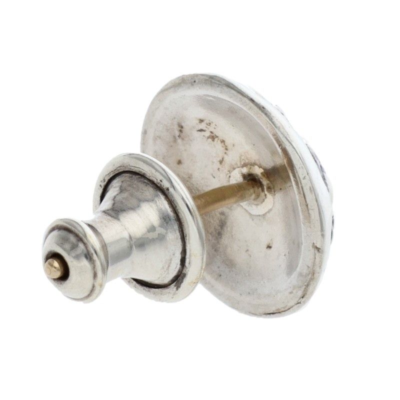 クロムハーツ STUD CRSBLL/クロスボールスタッド シルバーピアス