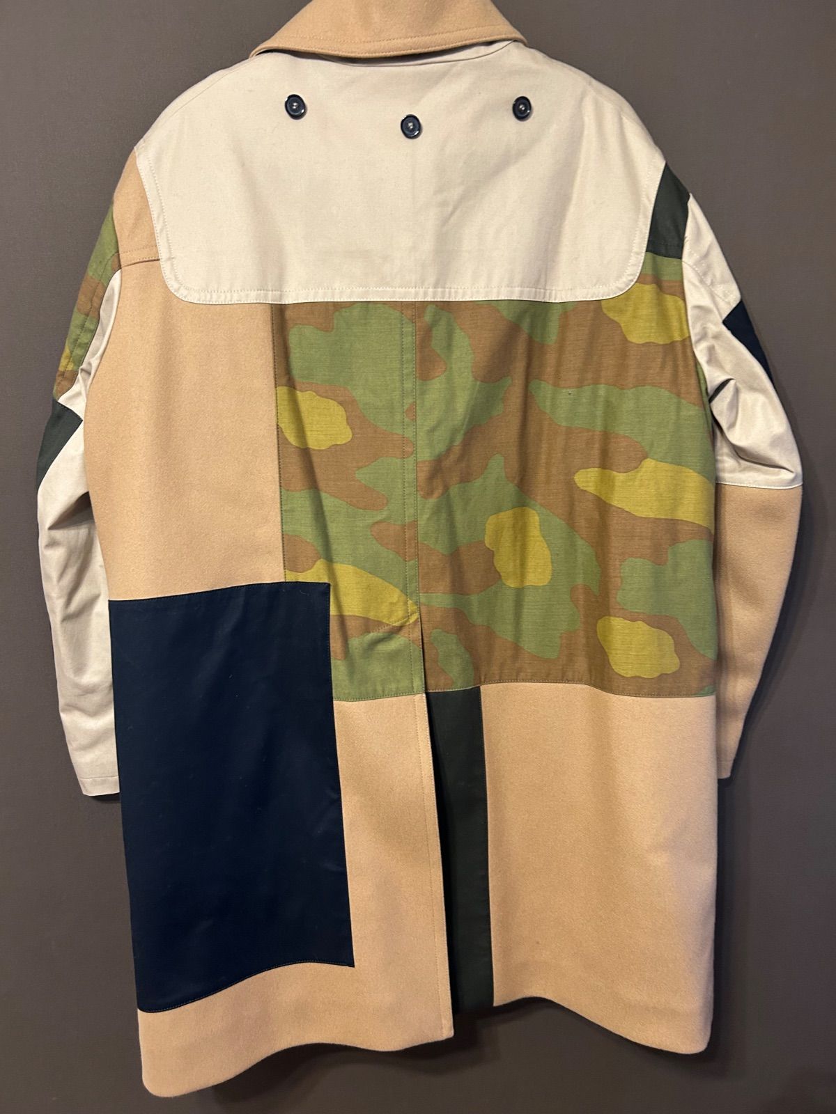 DSQUARED2ディースクエアード カモフラ フーデッド ダッフルコート　46 DSQUARED2ディースクエアード カモフラ フーデッド ダッフル