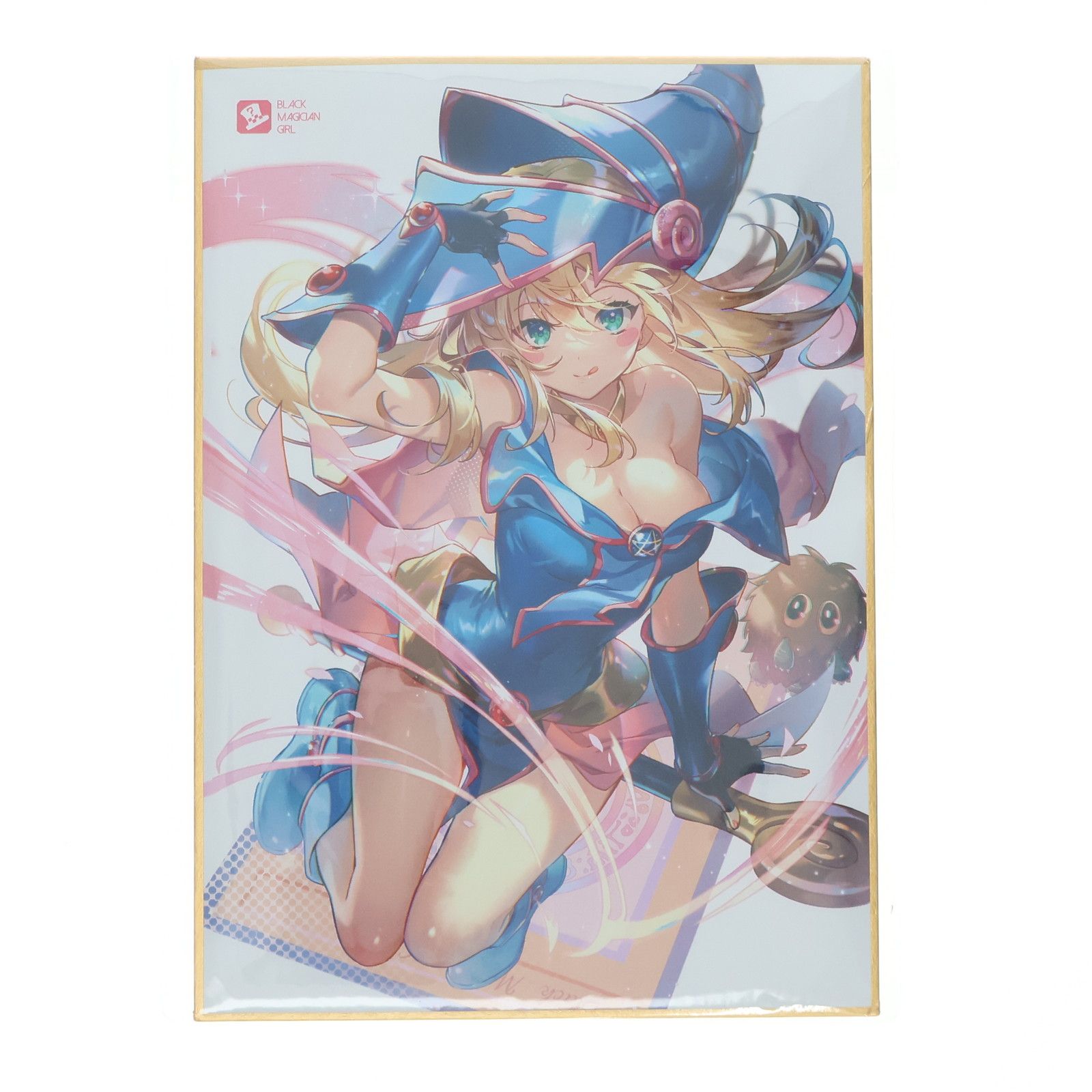 色紙&缶バッジ付属 ブラック・マジシャン・ガール 遊☆戯☆王デュエル