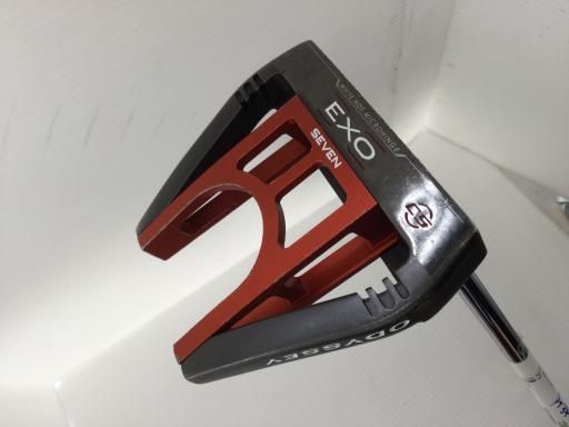 オデッセイ EXO SEVEN CS 33インチ パター PT スチール フレックスその他 メンズ 男性用 右利き 右用 Cランク ゴルフクラブ