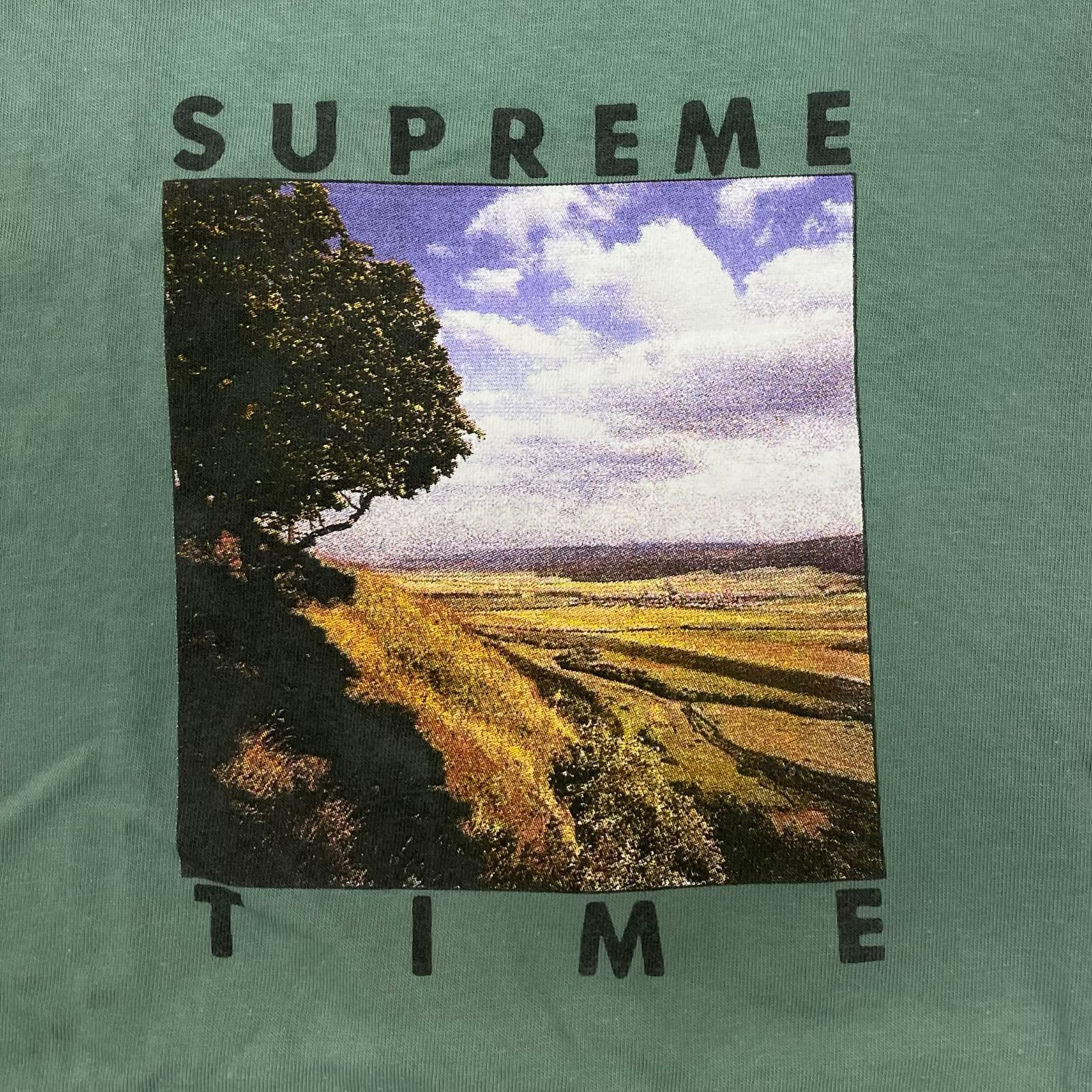シュプリーム　Supreme 2020ss Supreme Time Tee Supreme Time Tee (SS20) - $38