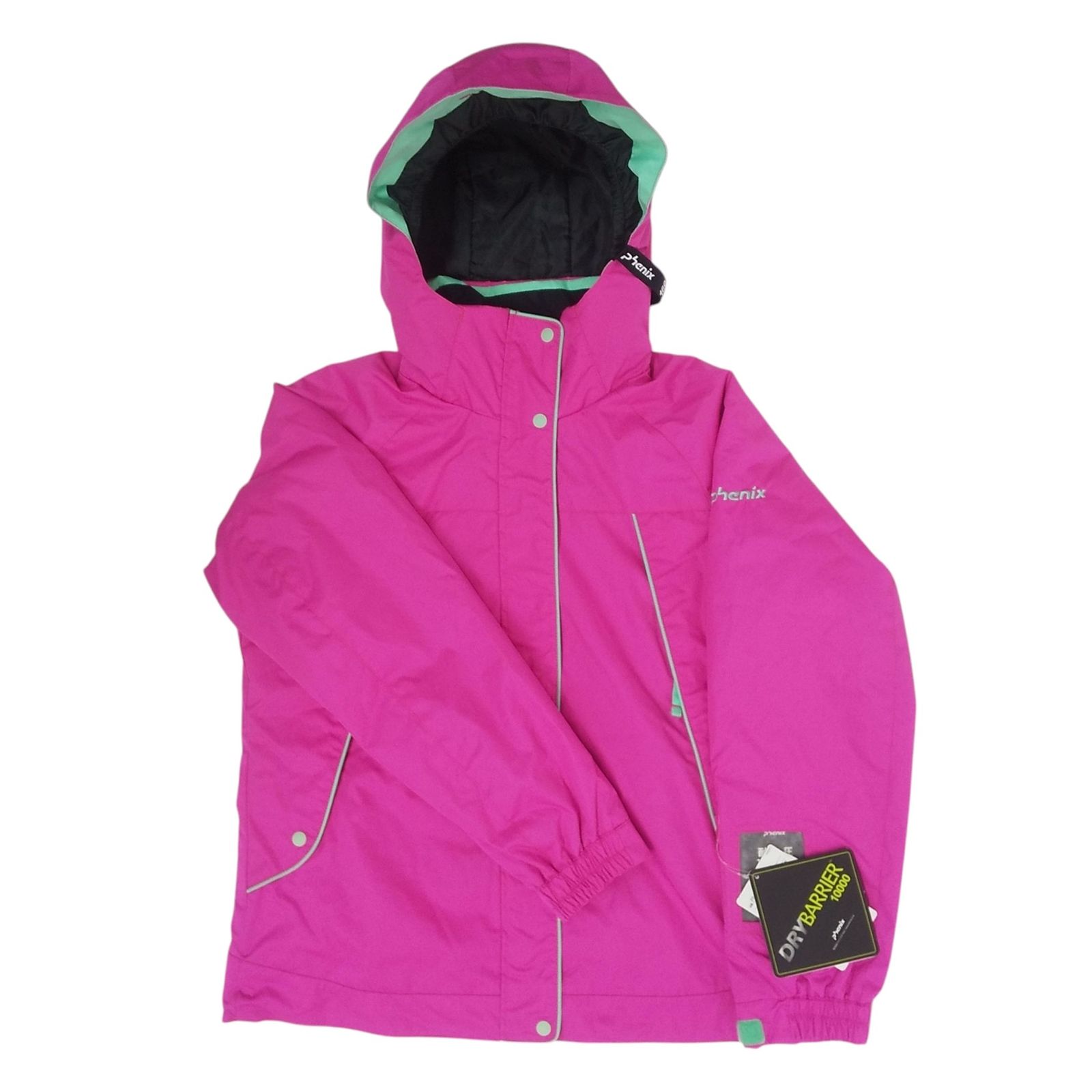 【美品】patagonia　子ども用スキーウェア　ピンク　5Tサイズ ウィンタースポーツ Phenix 子ども用スキーウェア レッド/ブラック