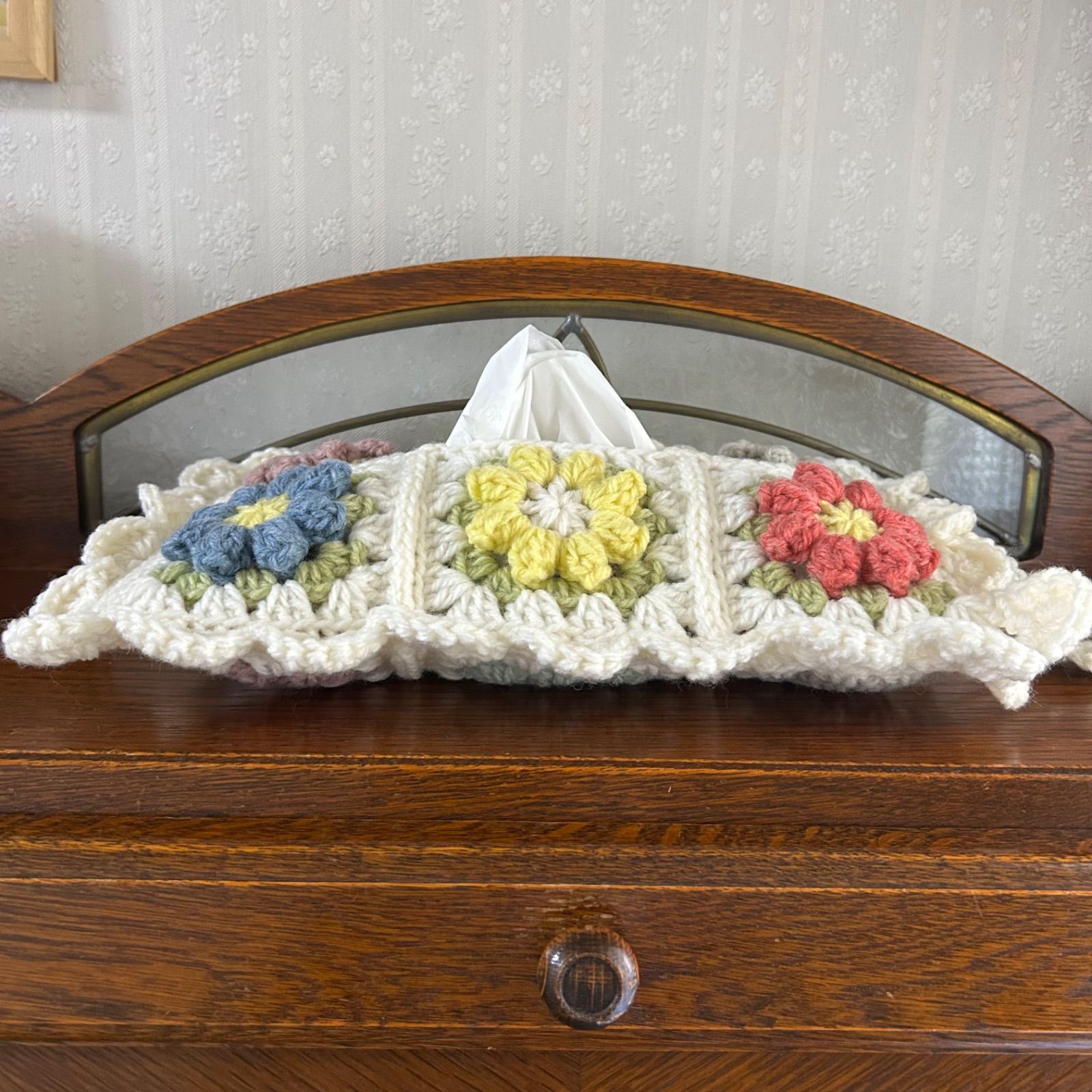 ハンドメイド☆ファッション小物♡ティッシュペーパーカバー♡ flapper_bags ティッシュカバー キャラクター トムとジェリー