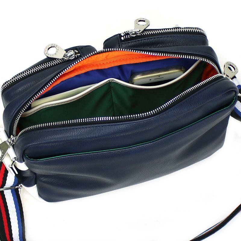 GWセール！】イルミーチョ｜ilmicio｜マーブルプリント｜レザーポーチ