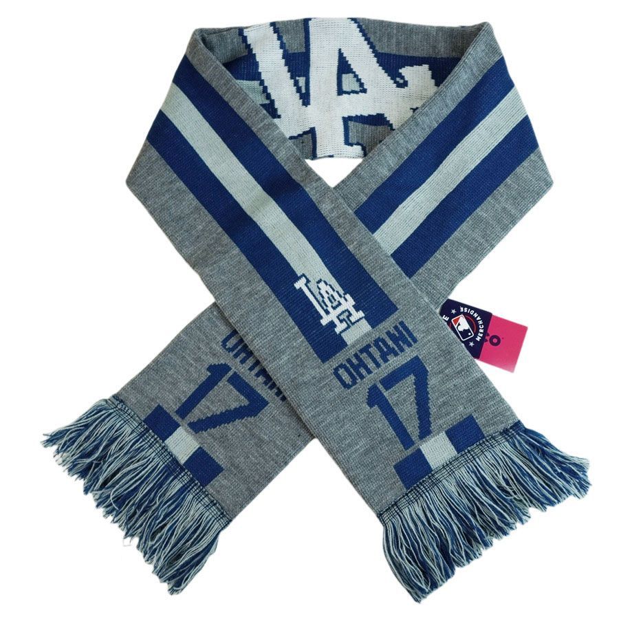 大谷翔平 マフラー FOCO MLB MUFFLER ニットマフラー ロゴマフラー