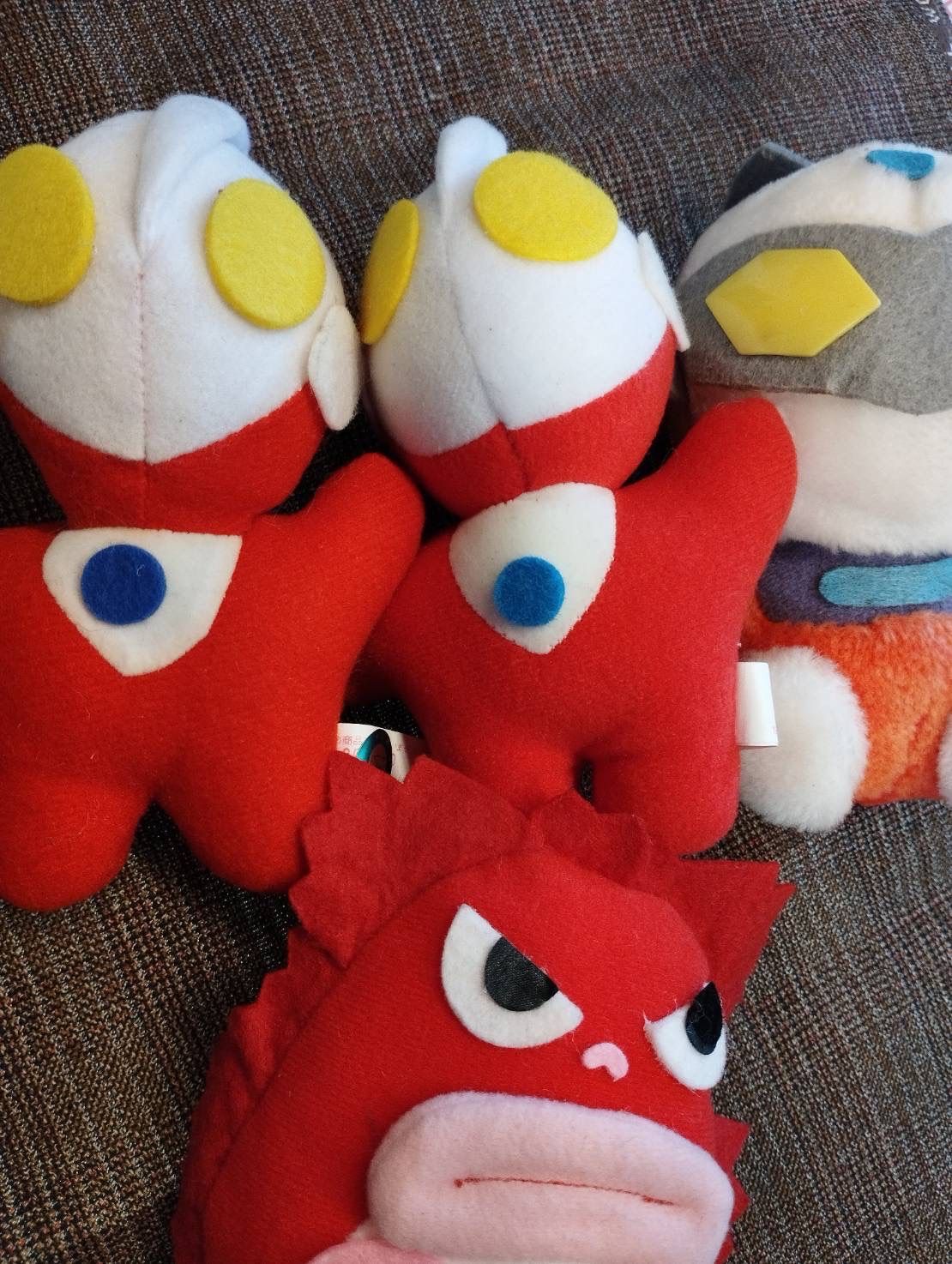 仮面ライダー＆ウルトラマンぬいぐるみセット✨ - メルカリ