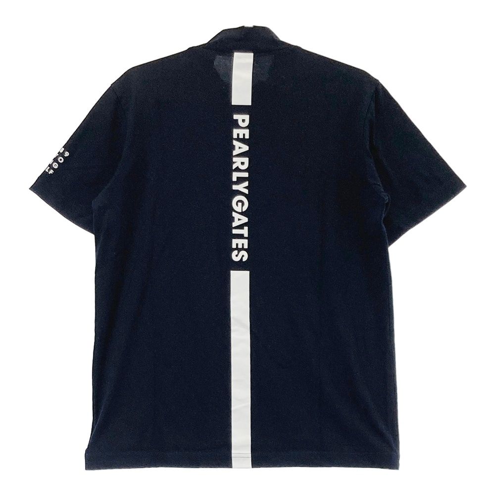 サイズ：4 PEARLY GATES パーリーゲイツ ハイネック 半袖Tシャツ