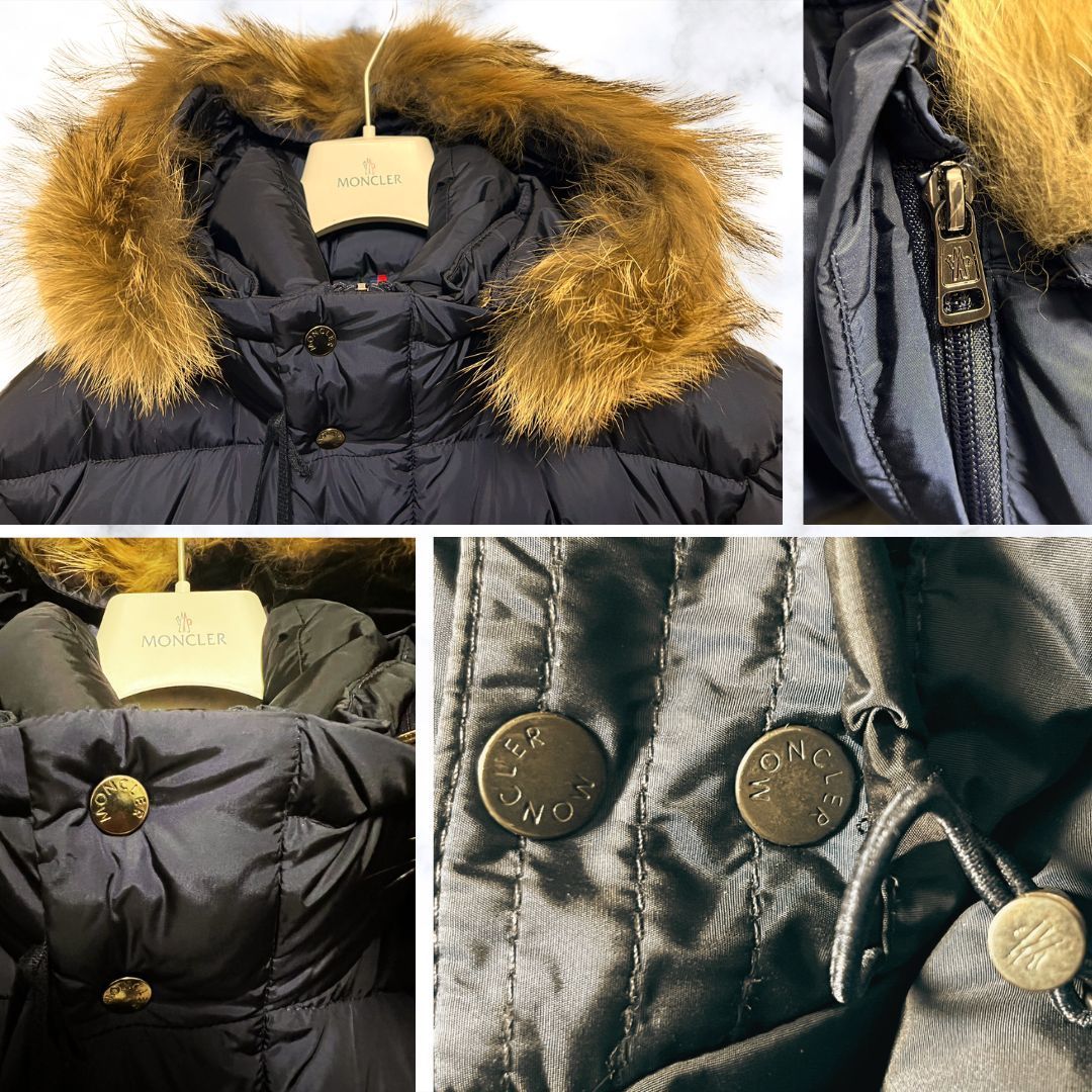 ☆未使用☆ MONCLER CLUNY クルーニー コヨーテファー ダウン