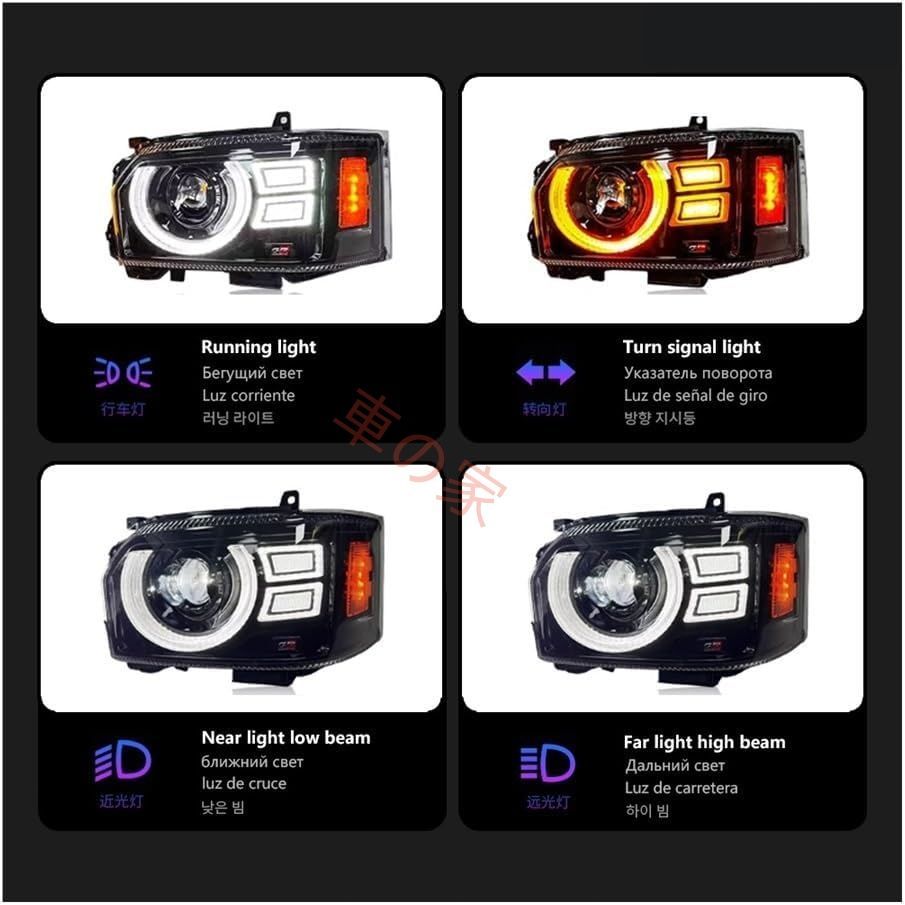 ヘッドランプ照明