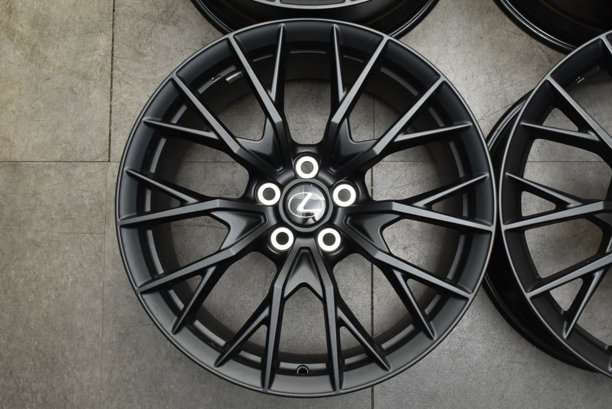 新車外し品 鍛造品】レクサス RC F 純正 19in 9J +50 10J +41