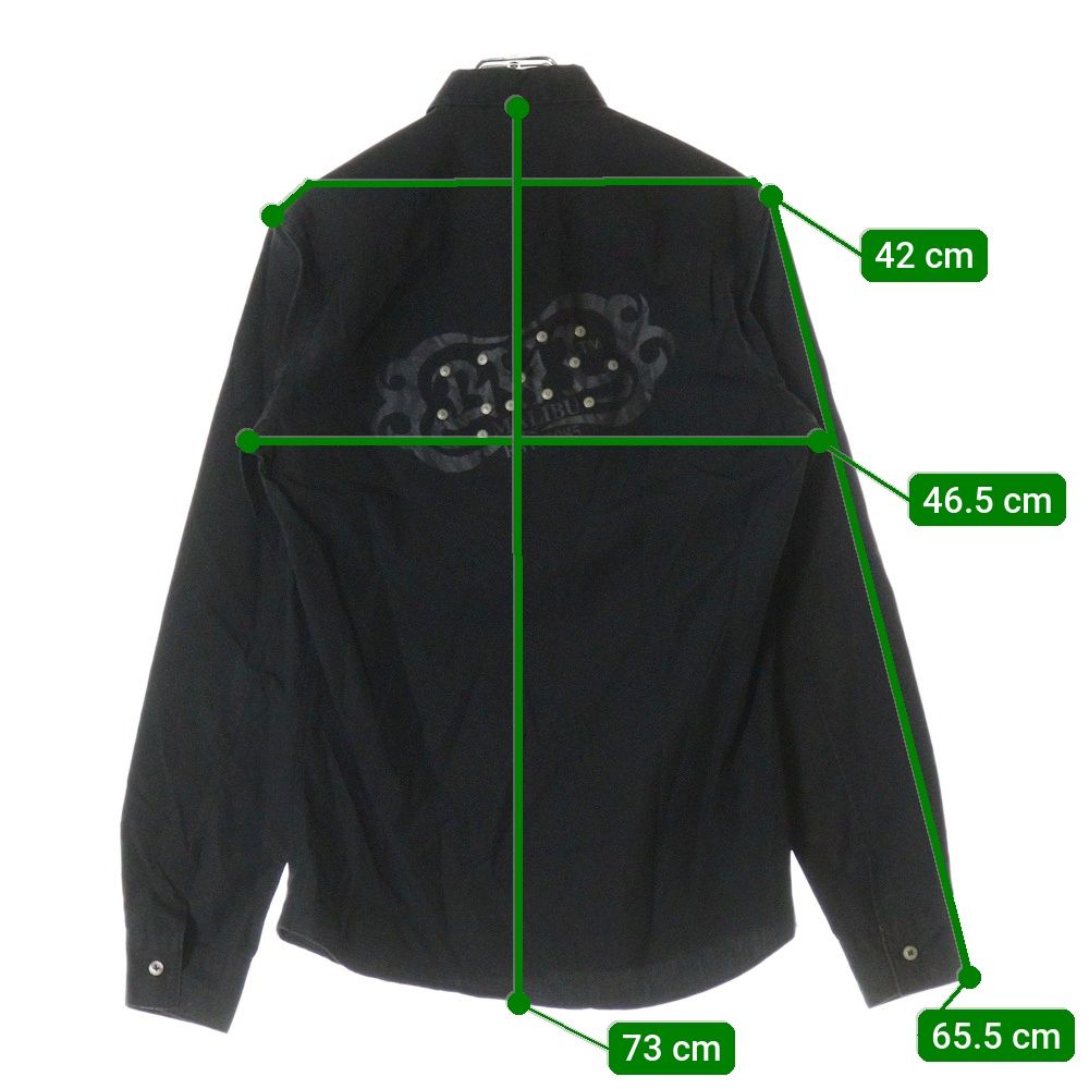 Bill Wall Leather/BWL (ビルウォールレザー) ラインストーン 比翼  