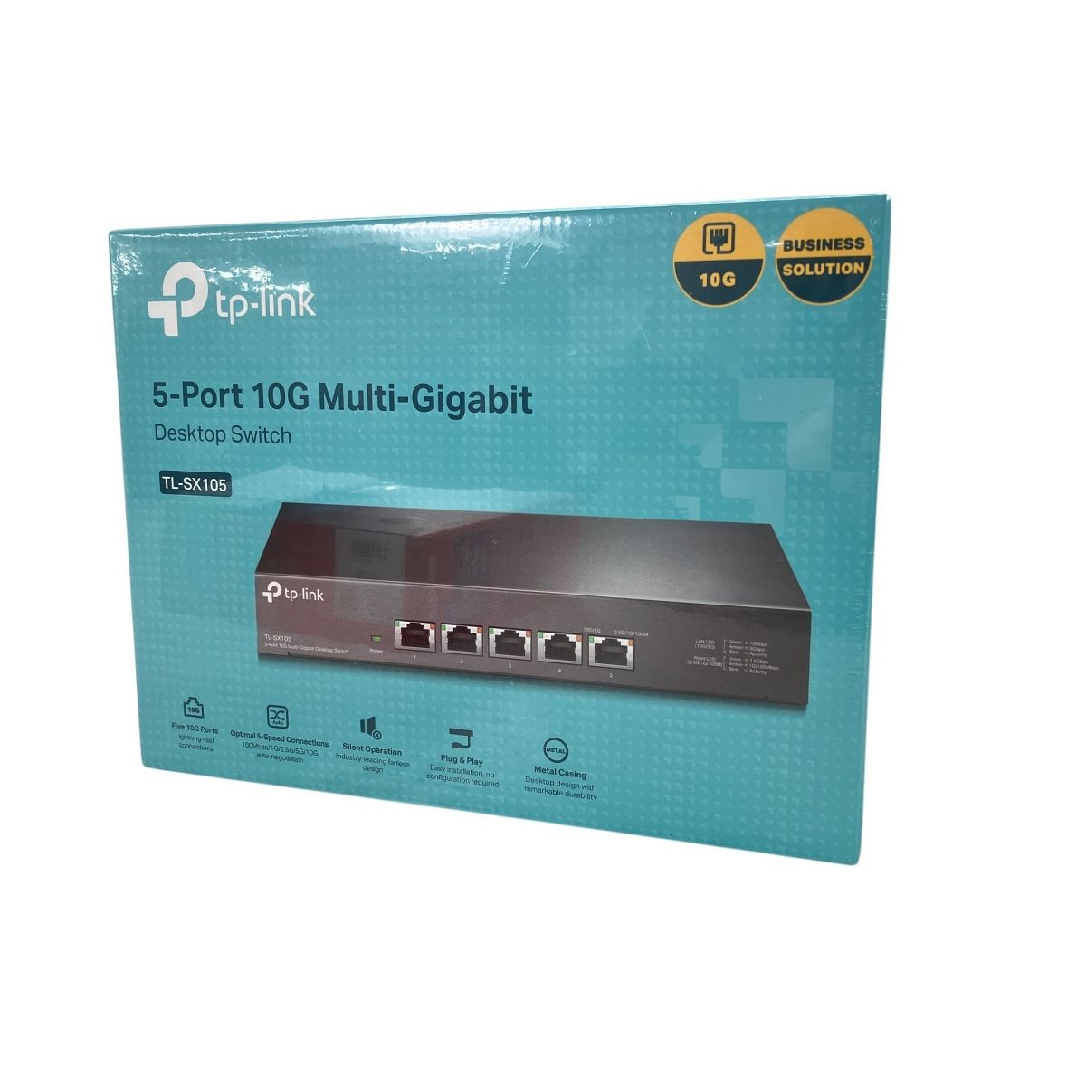 TP-Link TL-SX105 5ポート 10G デスクトップスイッチ ティーピーリンク PC周辺機器 W9970131